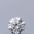 0.24 carat Round diamond E IF Excellent
