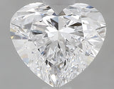 0.81 carat Heart diamond D VVS2 