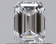 0.41 carat Emerald diamond D SI1 