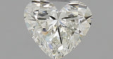 0.56 carat Heart diamond J VVS2 