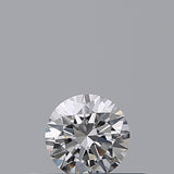 0.19 carat Round diamond E  VVS1 Excellent