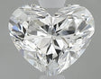 0.90 carat Heart diamond F VVS2 