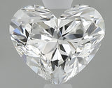 0.90 carat Heart diamond F VVS2 