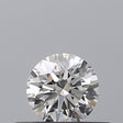 0.24 carat Round diamond D VVS2 Excellent