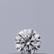 0.18 carat Round diamond E VVS1 VeryGood
