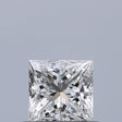 0.41 carat Princess diamond F VVS1 