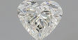 0.71 carat Heart diamond H VVS2 VeryGood