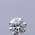 0.25 carat Round diamond F VVS1 Excellent