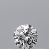 0.23 carat Round diamond D VVS2 Excellent
