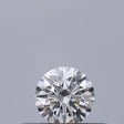 0.18 carat Round diamond E VS2 Excellent