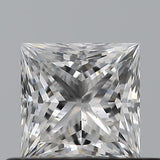 0.53 carat Princess diamond E  SI1