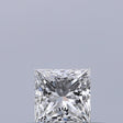 0.29 carat Princess diamond F VVS2 