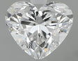 1.04 carat Heart diamond D VS2 