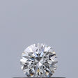 0.19 carat Round diamond G IF Excellent