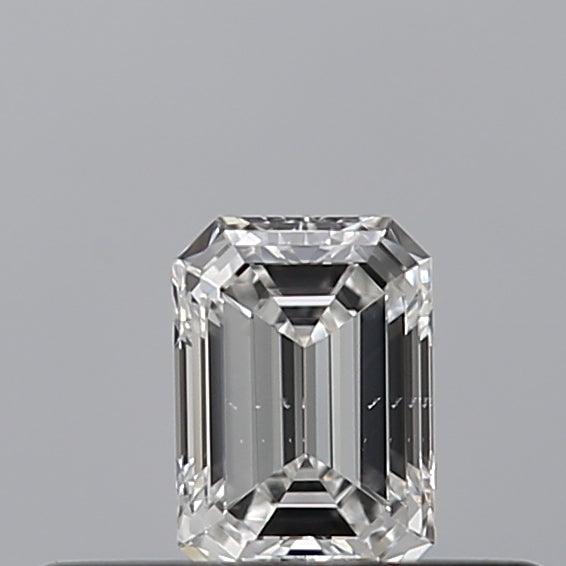 0.23 carat Emerald diamond E SI1 