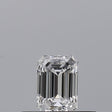 0.23 carat Emerald diamond D VVS2 