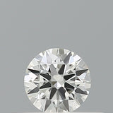 0.21 carat Round diamond F VVS1 Excellent