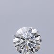 0.25 carat Round diamond F VVS2 Excellent