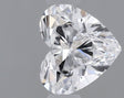 0.56 carat Heart diamond D VS1 