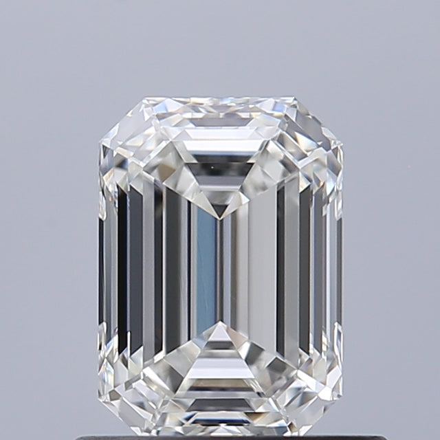 0.81 carat Emerald diamond F IF Excellent