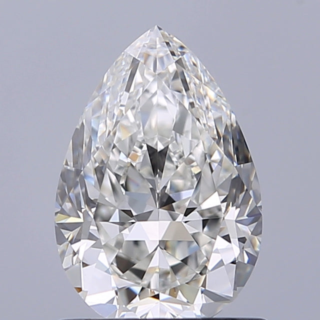 0.91 carat Pear diamond G VVS2 