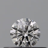 0.19 carat Round diamond E  VVS1 Excellent