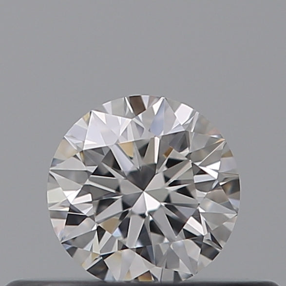 0.23 carat Round diamond D  VVS2 Excellent