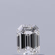 0.31 carat Emerald diamond E IF 