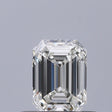 0.41 carat Emerald diamond F VVS2 VeryGood