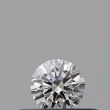 0.19 carat Round diamond F  VVS1 Excellent