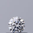 0.26 carat Round diamond E VVS1 Excellent