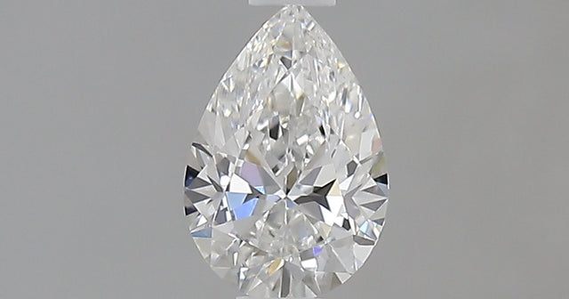 0.50 carat Pear diamond F VVS2 