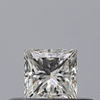 0.24 carat Princess diamond F VVS2 