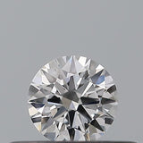 0.22 carat Round diamond D VVS2 Excellent
