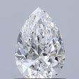 0.70 carat Pear diamond D VVS1 