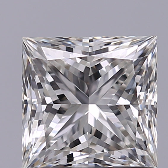 0.90 carat Princess diamond H FL 