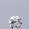0.19 carat Round diamond E VS2 Excellent