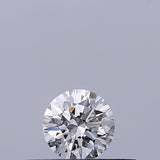 0.18 carat Round diamond E VVS1 Excellent