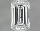0.50 carat Emerald diamond E I1 