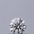 0.20 carat Round diamond D IF Excellent