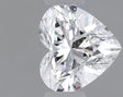 0.35 carat Heart diamond D SI1 