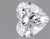 0.35 carat Heart diamond D SI1 