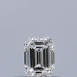 0.25 carat Emerald diamond F VVS1 