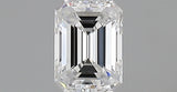 0.36 carat Emerald diamond D  VVS1