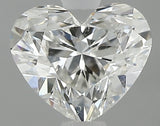 0.90 carat Heart diamond H SI2 