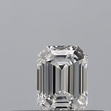 0.23 carat Emerald diamond D VVS2 