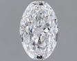 0.60 carat Oval diamond D SI2 