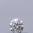 0.18 carat Round diamond E VVS1 Excellent