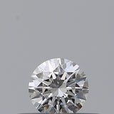 0.19 carat Round diamond F  VVS1 Excellent