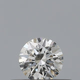0.21 carat Round diamond F  VVS1 Excellent